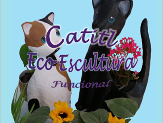 Catitl Eco Escultura Funcional